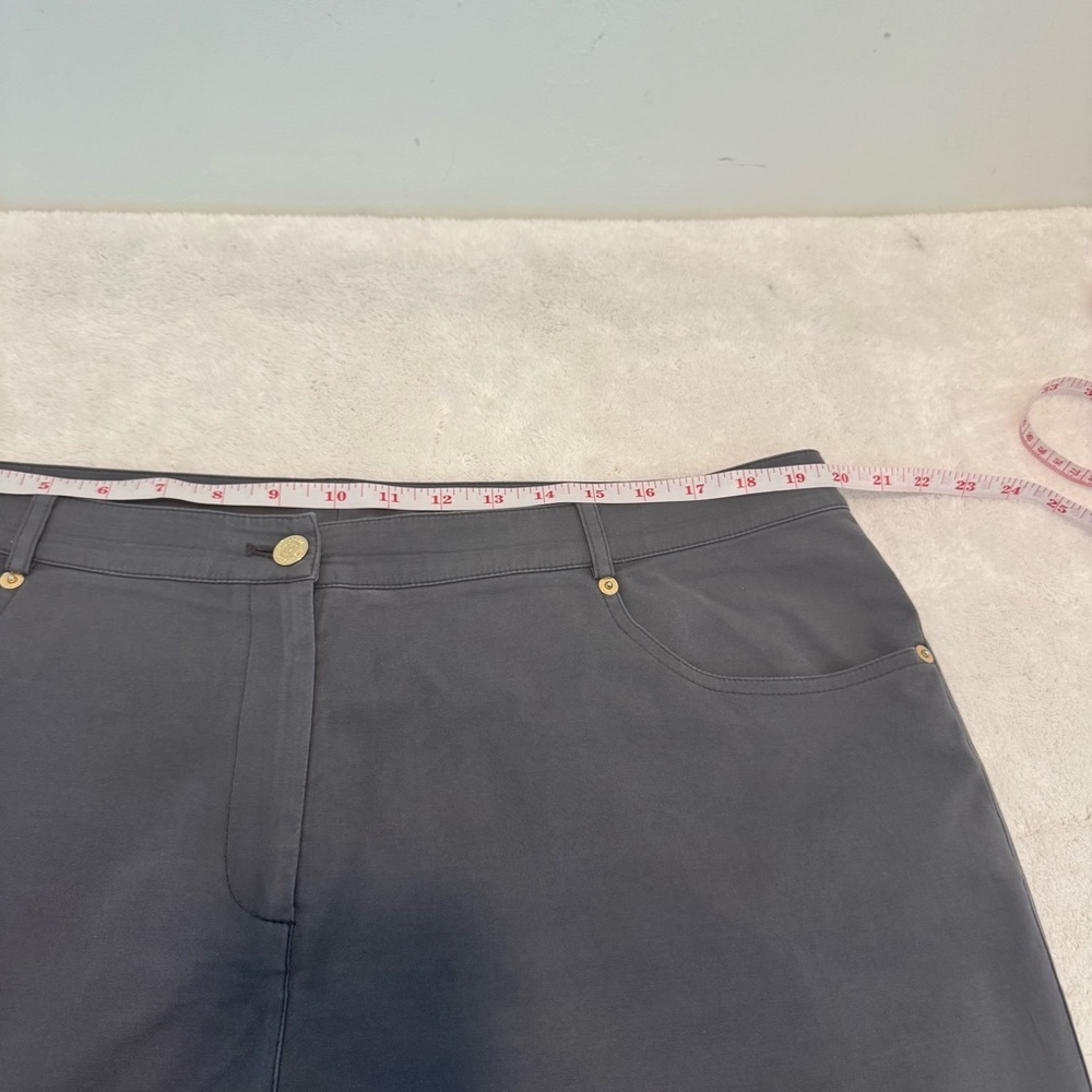 St. John gray wide legs casual pants size 16 - Picture 7 of 12